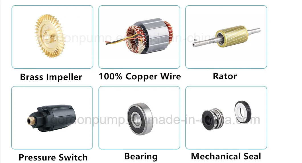 Zcm-T Brass Insert Electric Domestic Peripheral Water Pumping Machine