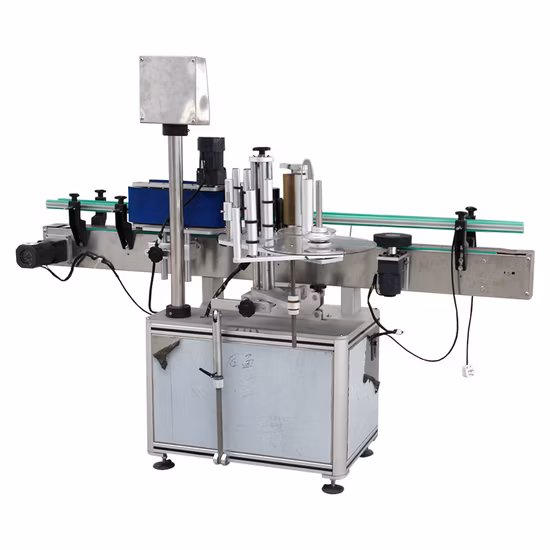 Macchinari per l'etichettatura di etichette adesive per bottiglie automatiche lineari in vendita